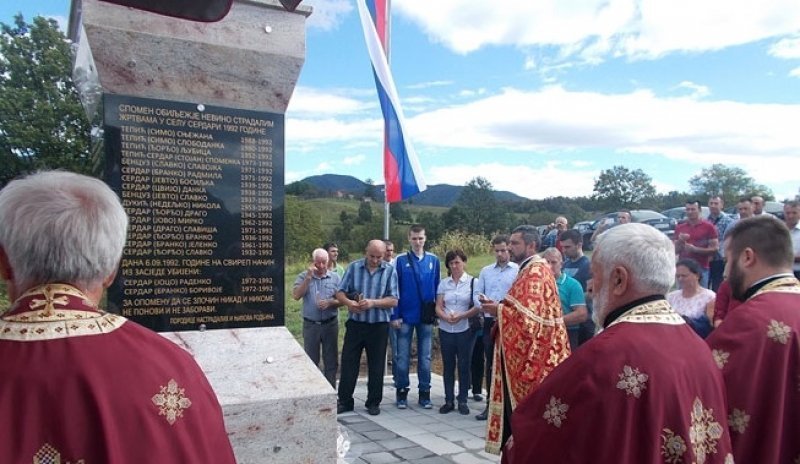 Pomen za 16 ubijenih Srba iz Serdara kod Kotor Varoša